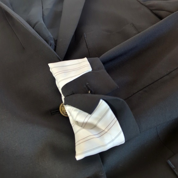 Aritzia Talula Black Wool Blend Exeter Blazer - Picture 15 of 16